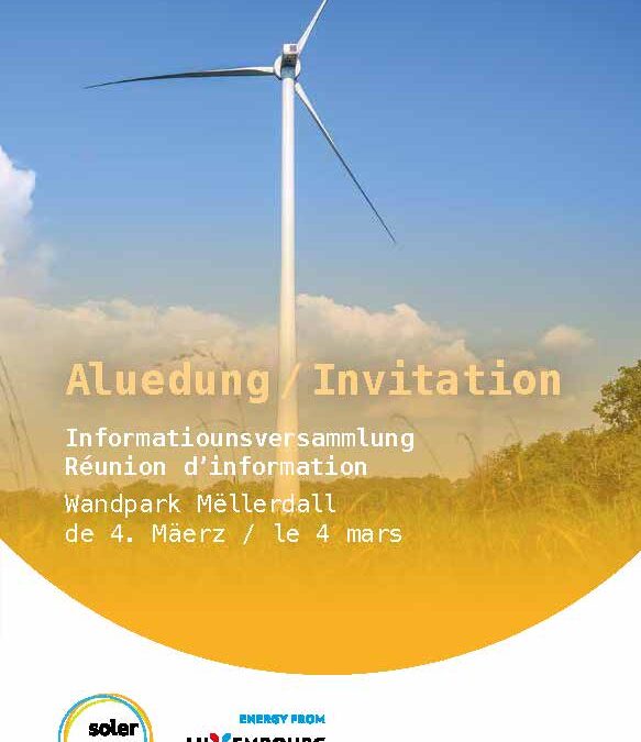 Wandpark Mëllerdall – Informatiounsowend