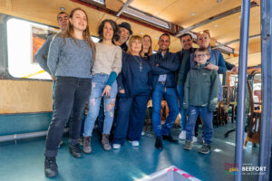 Familljeminister Max Hahn besicht den interkulturelle Festival