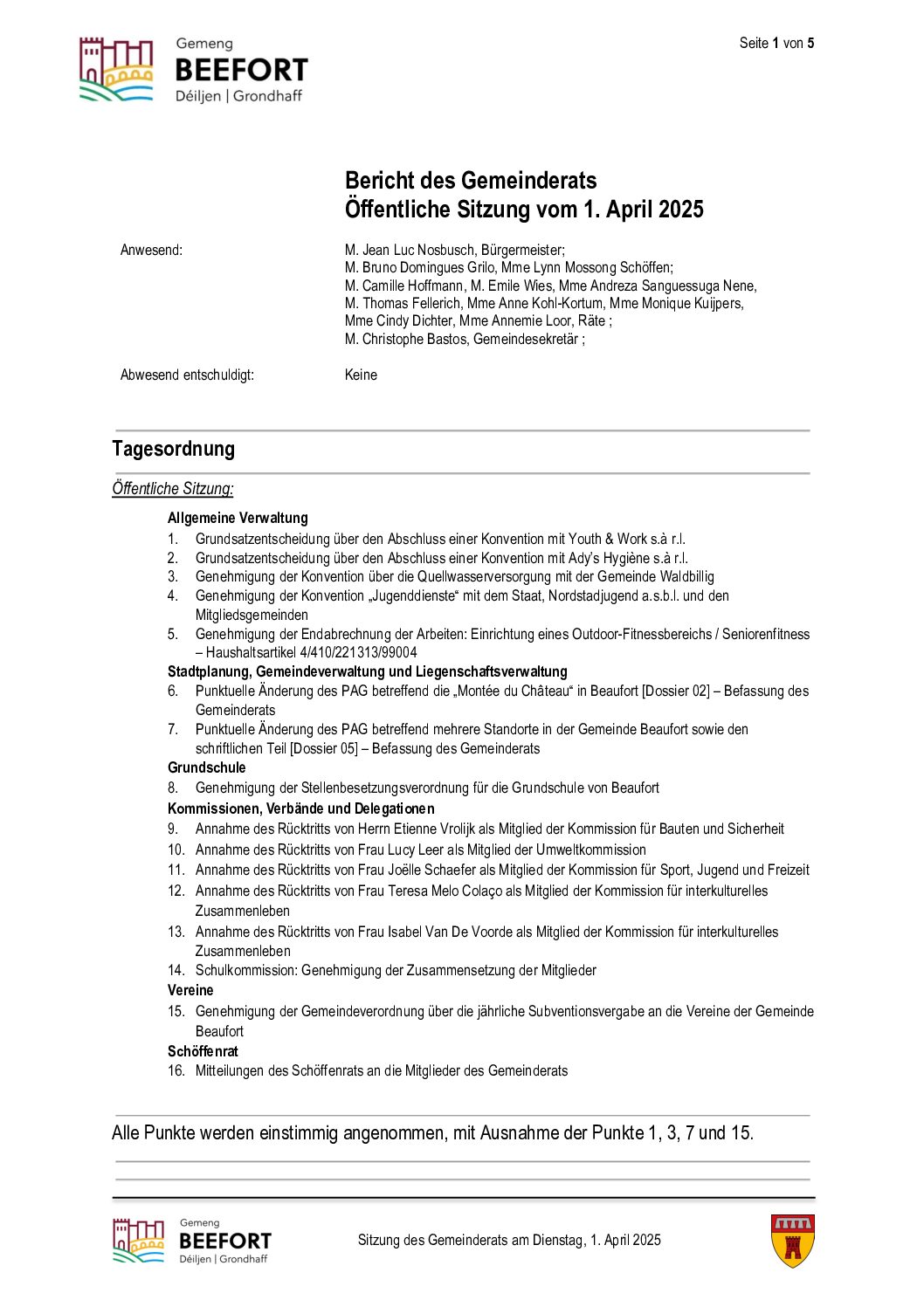 Rapport (D) 01.04.2025