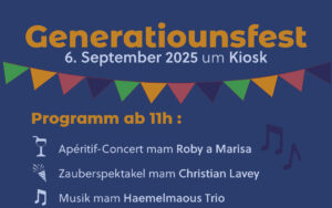 Generatiounsfest - Fête des Générations
