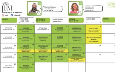 Nordstadjugend – Agenda Juni 2026