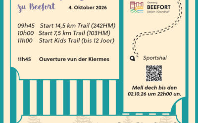 04.10.2026: Strecke vum Kiermes-Trail op Geoportail mat QR-Code